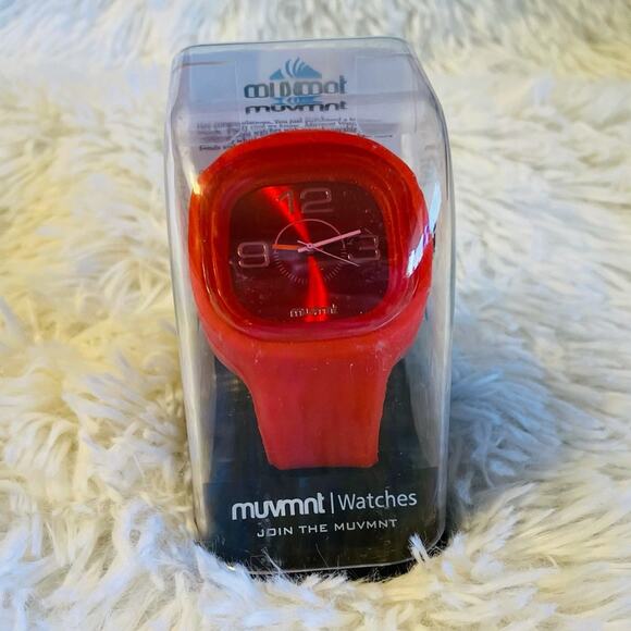 Muvmnt Red Tyson discontinued silicone - Picture 1 of 2